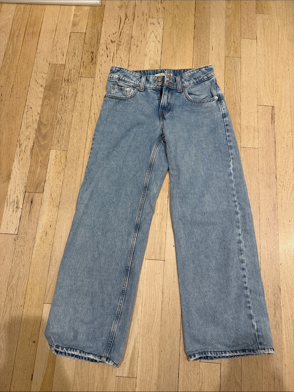 Levi’s women’s super low loose jeans